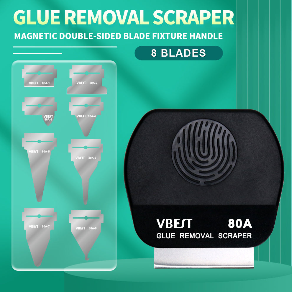 VBEST VBST-80A Magnetic Double-sided Glue Removal Scraper Tools Set VBEST VBST-80A Magnetic Double-sided Glue Removal Scraper Tools Set